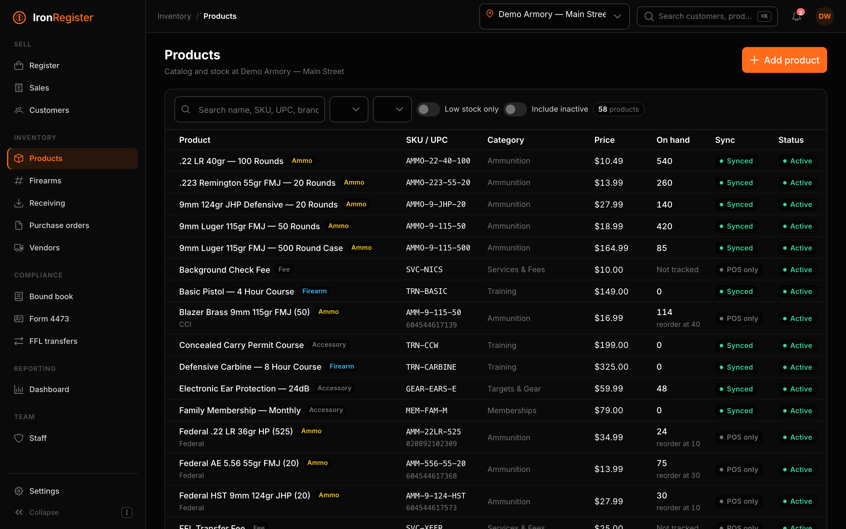Deep integration with the store and the distributors you already use.